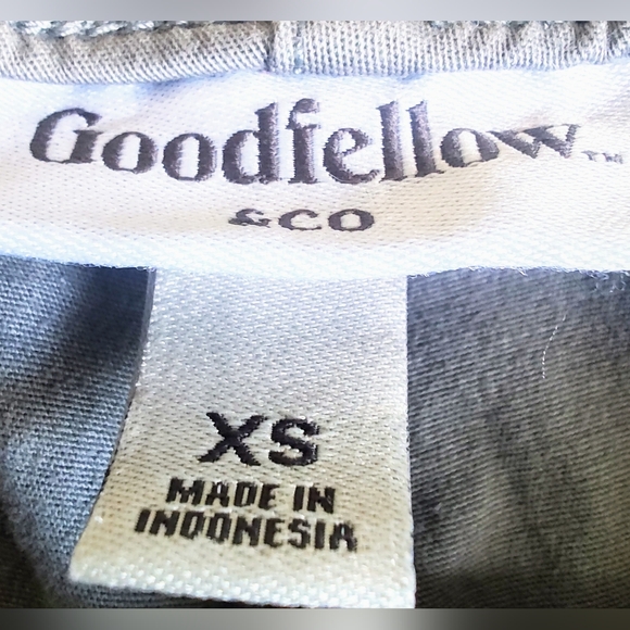 Goodfellow misses size XS light gray shorts Stretch. Elastic waist Pockets.DS - Picture 5 of 6